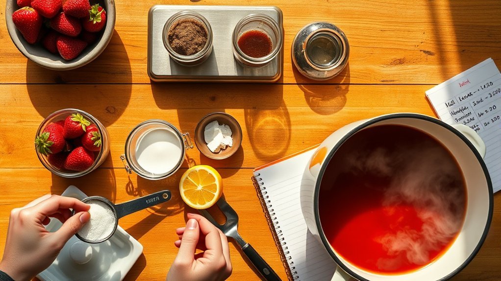 adjust pectin for ripeness