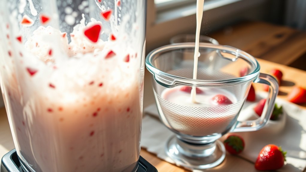 blend strain achieve creaminess