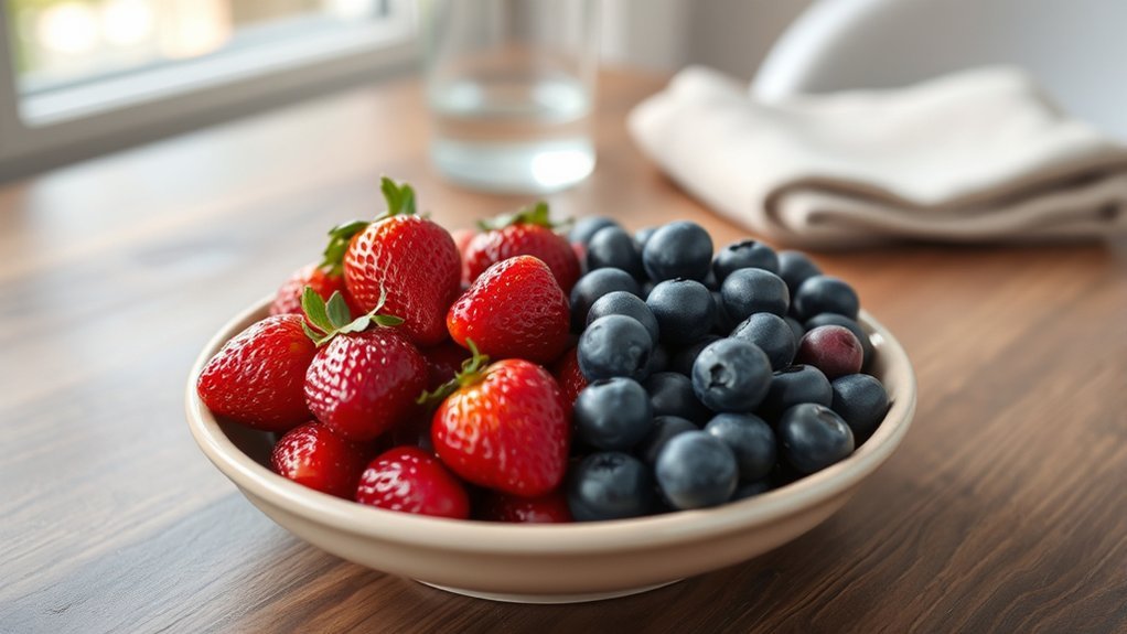 blueberries gentler on reflux