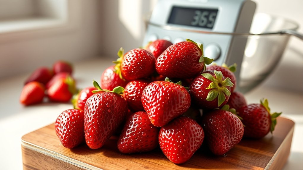 calculate strawberry calories accurately