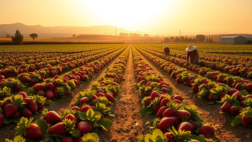 california s strawberry farming excellence