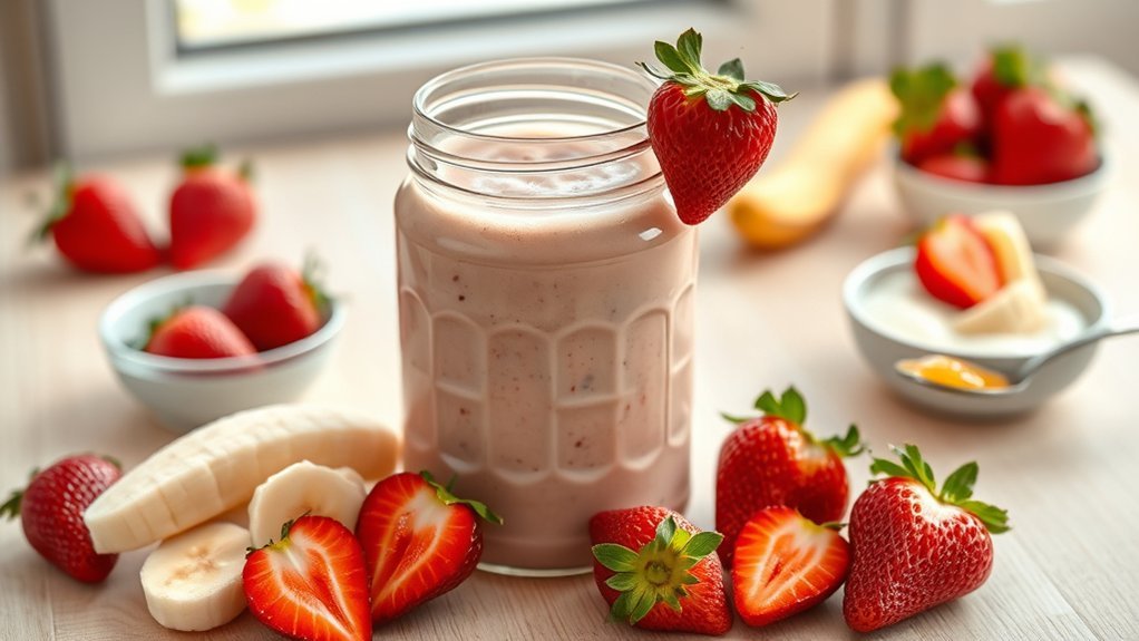 calorie conscious smoothie ingredient choices