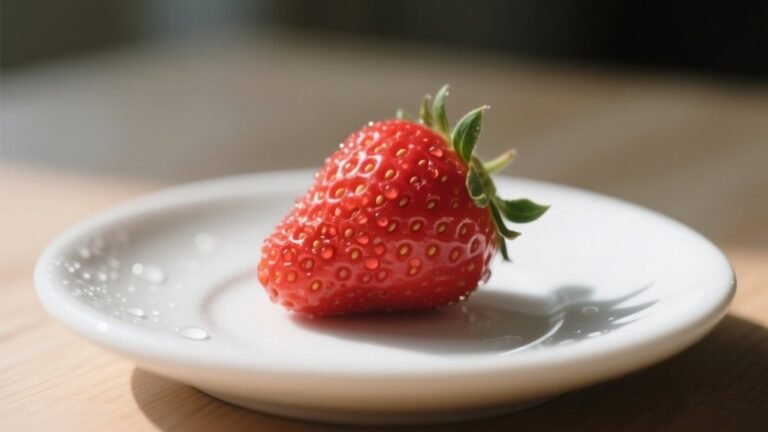 calories in a strawberry