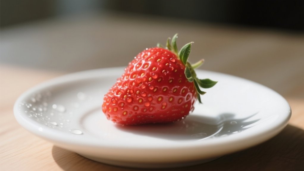 calories in a strawberry