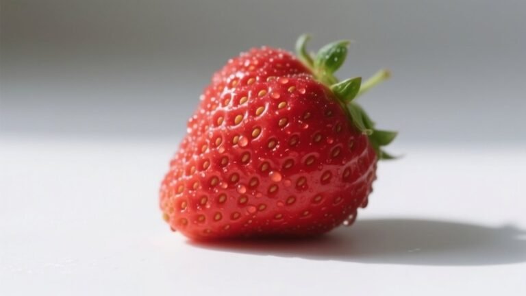 calories in one strawberry