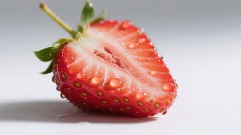 carbohydrate content in strawberries