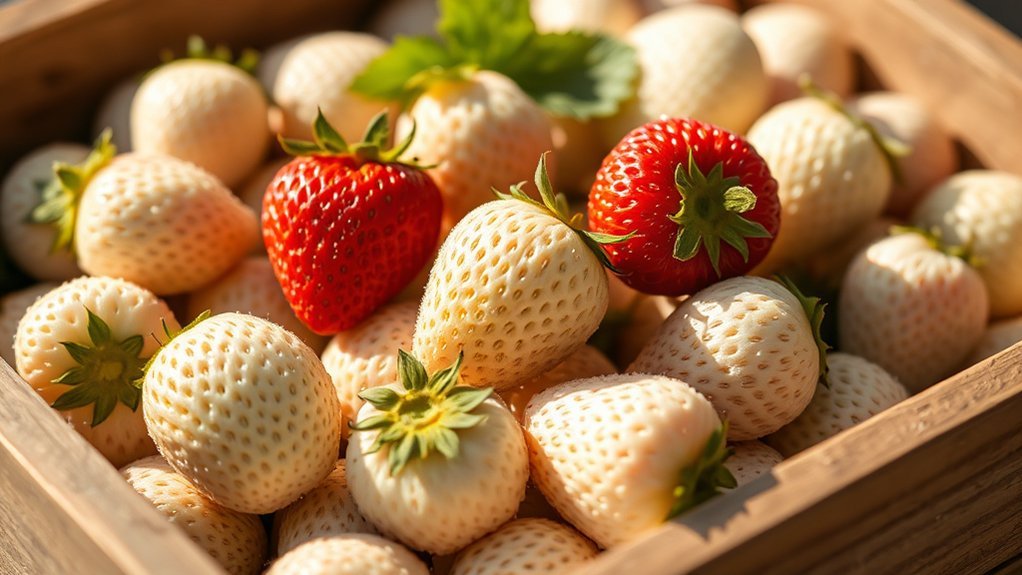 common white strawberry varieties