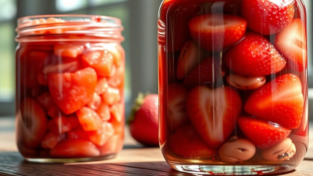 crushed versus whole fruit