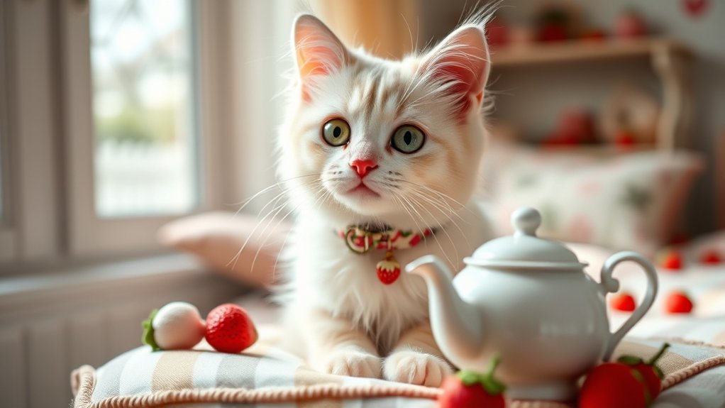 custard strawberry shortcake s iconic cat