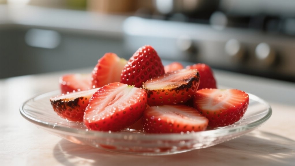cut strawberries shelf life