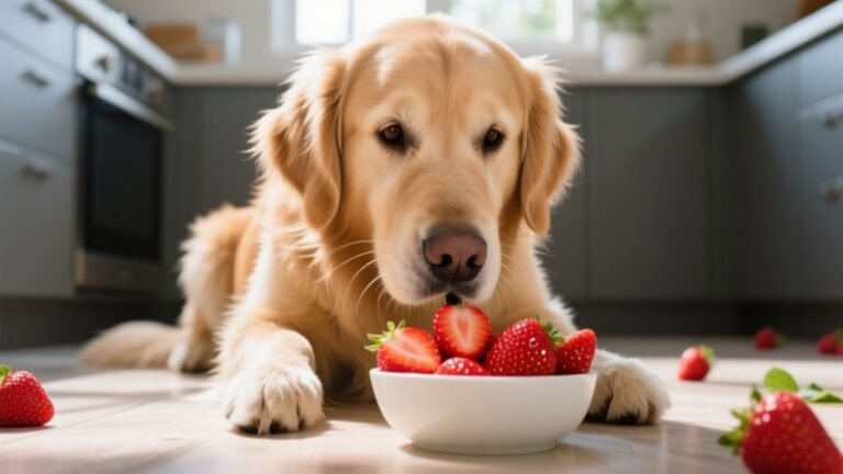dogs can eat strawberries
