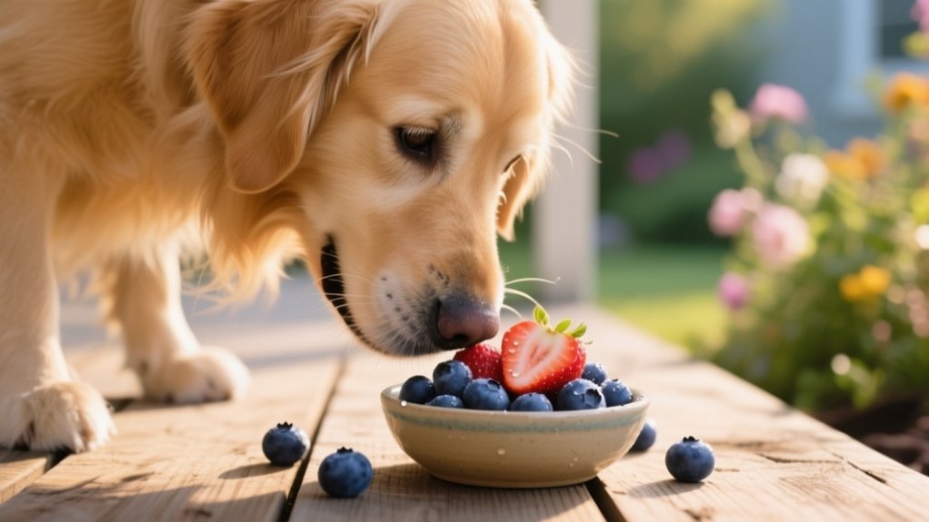 dogs can safely eat berries