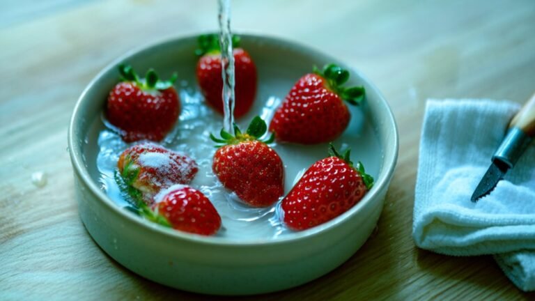 effective strawberry cleaning method