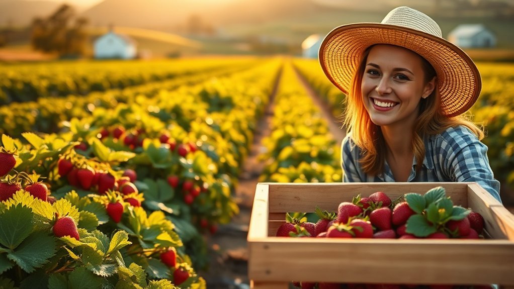 find local u pick strawberries