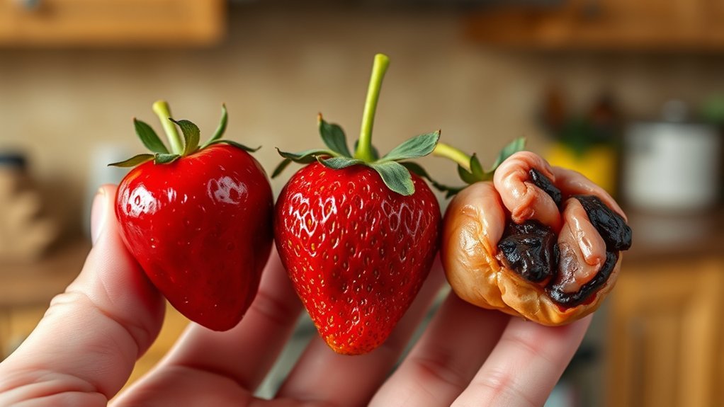 firmness indicates strawberry freshness