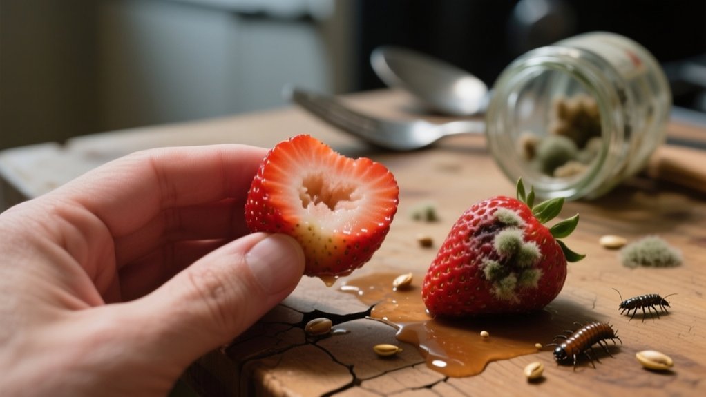 food poisoning from strawberries