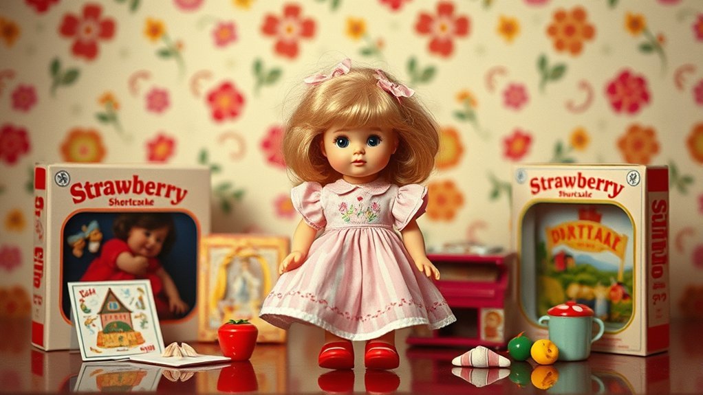 fragrant strawberry shortcake dolls