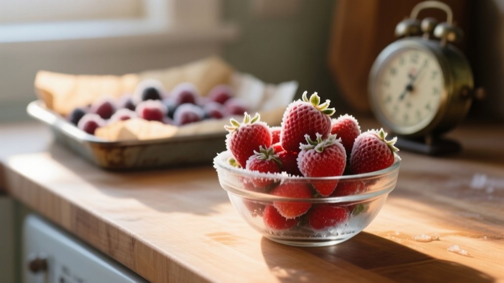 frozen strawberries shelf life