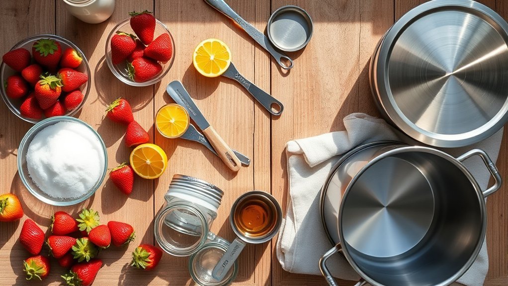 gather ingredients and supplies