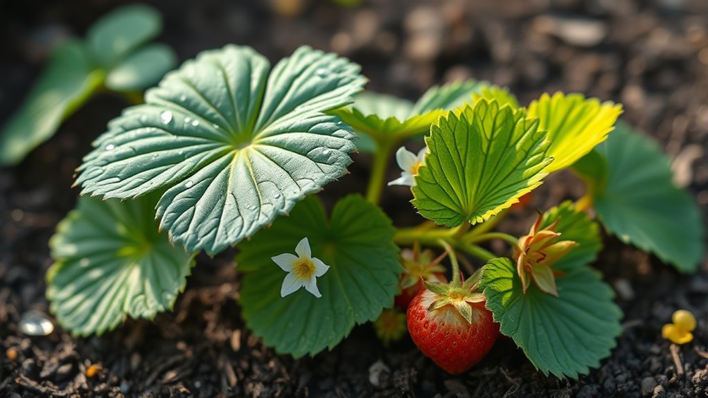 herbaceous perennial strawberry plants