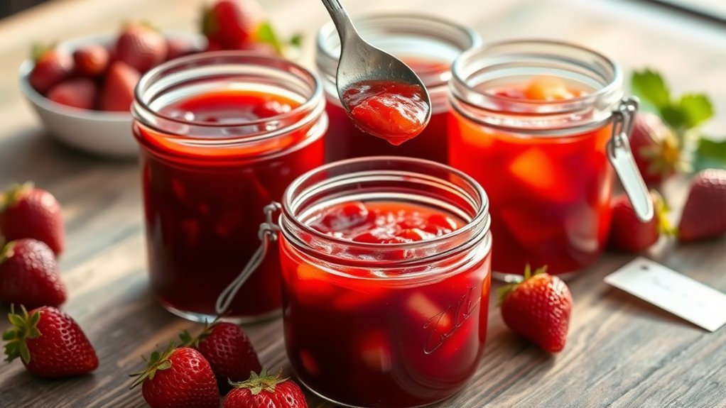 homemade jam shelf life