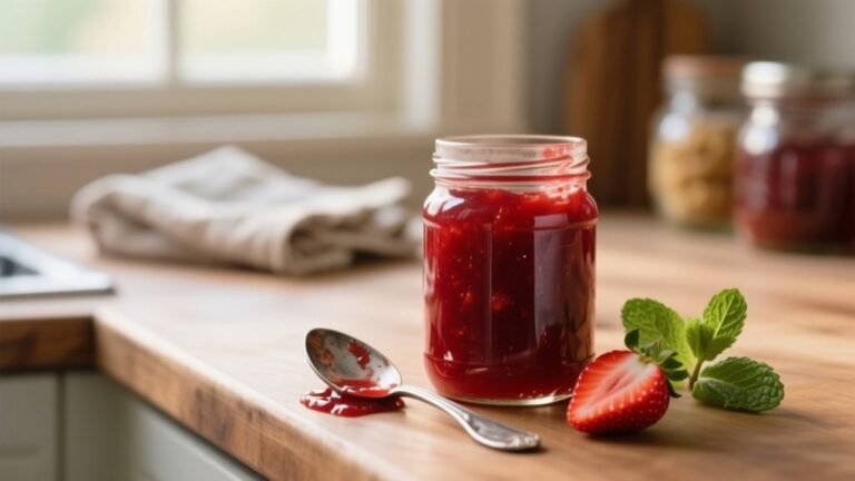 homemade strawberry jam shelf life