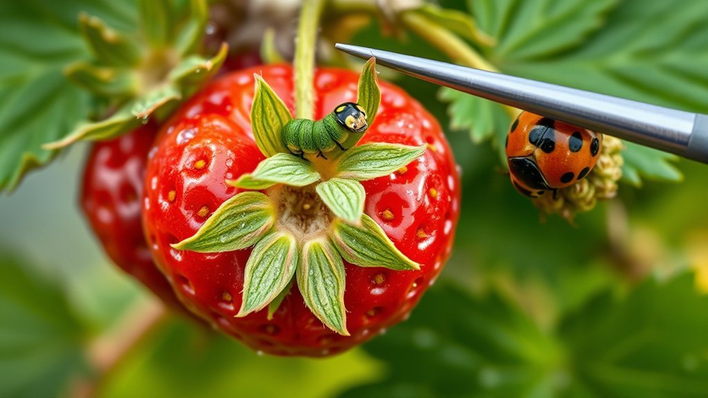 identify strawberry pests effectively