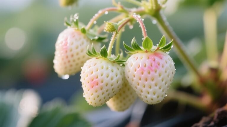 identifying white strawberry varieties