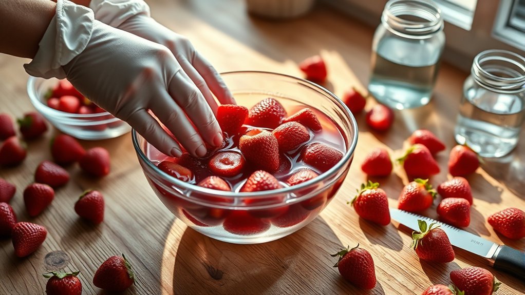 inspect remove keep stems