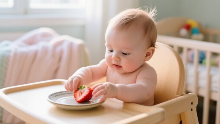 introducing strawberries to infants