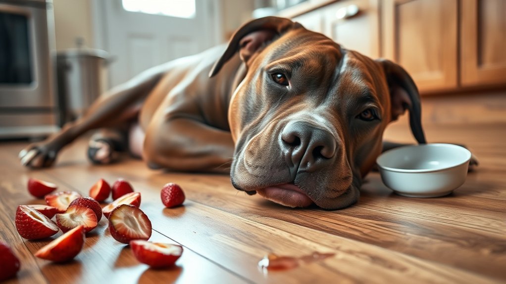 limit strawberry intake carefully