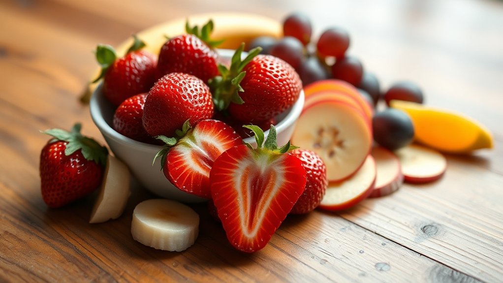 low sodium strawberries benefit health