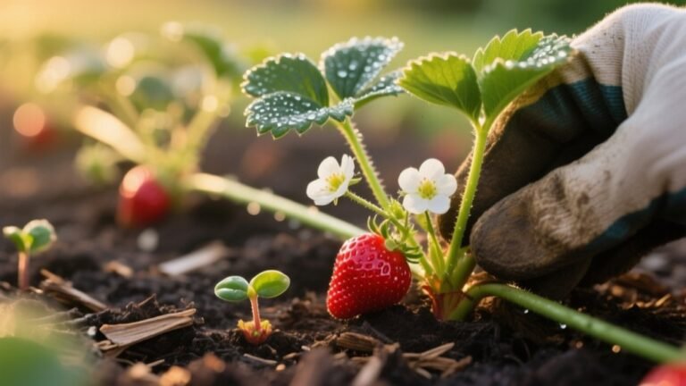 managing strawberry runners effectively