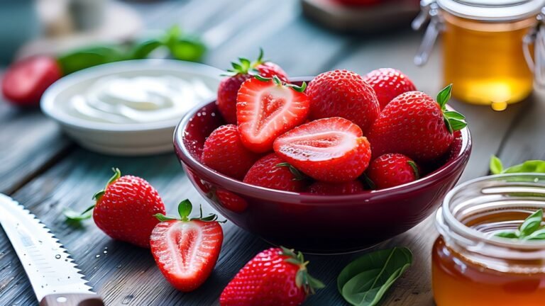 maximize fresh strawberry usage