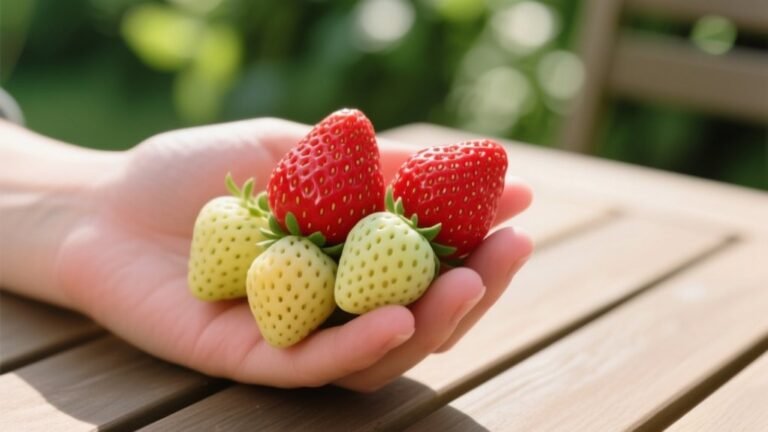 mock strawberries are inedible