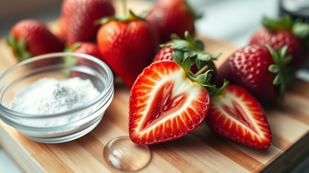 moderate oxalate in strawberries