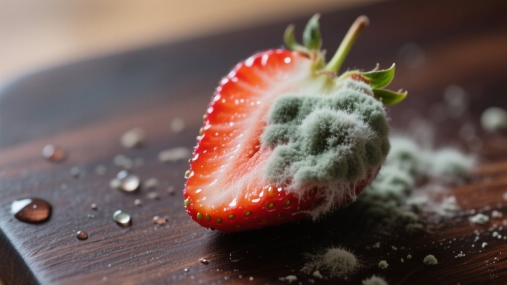 moldy strawberry health risks