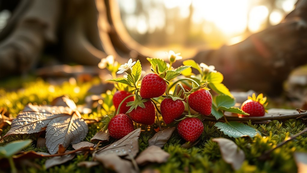 native wild strawberries origins