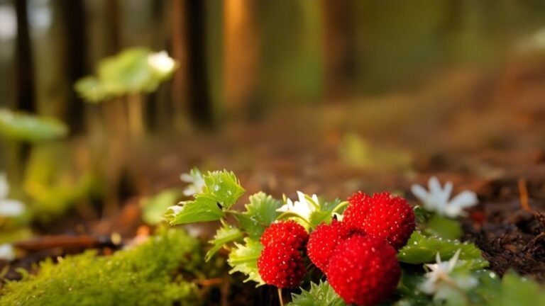 natural habitat of strawberries