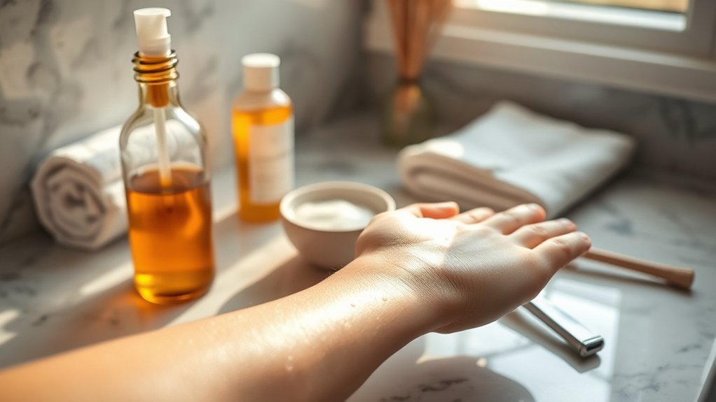 natural oils for skin relief