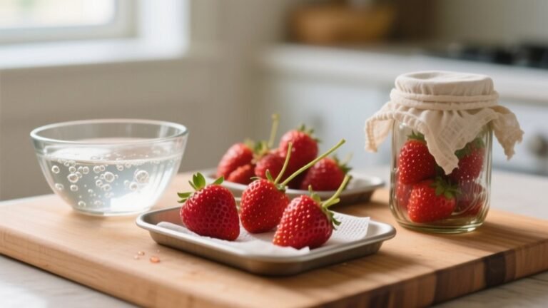 optimal strawberry storage methods