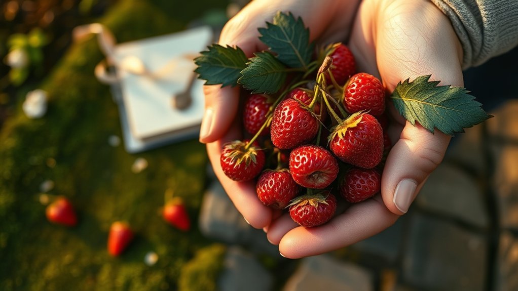 origin of strawberries explained