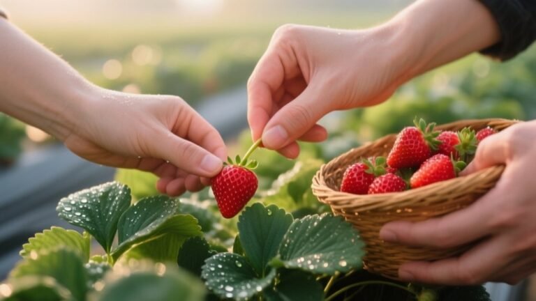 pick strawberries easily today