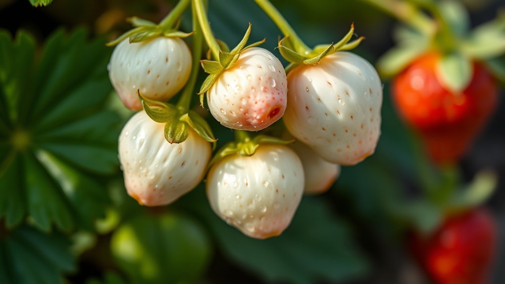 pineberries unique white strawberries