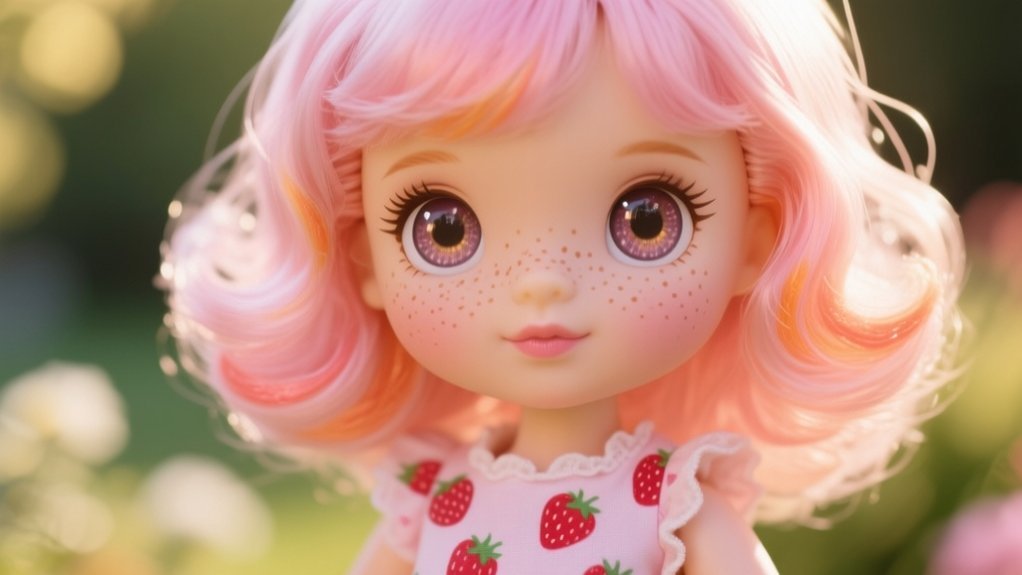 pink and vibrant hue