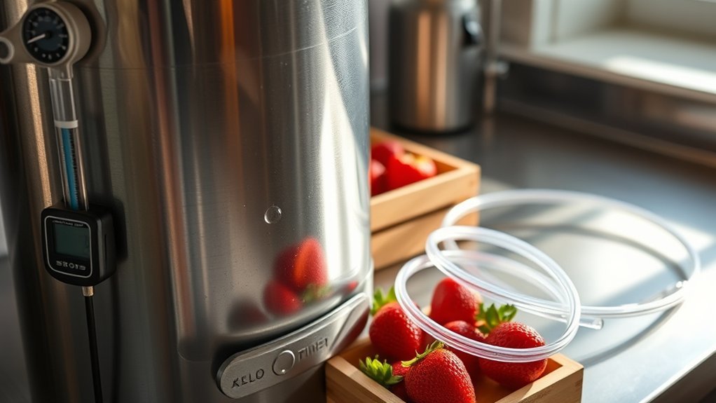proper fermentation equipment setup