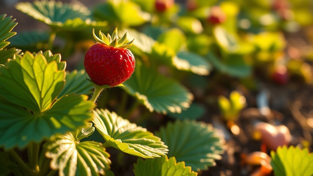 pruning enhances strawberry quality