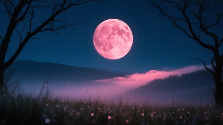 rare celestial strawberry moon