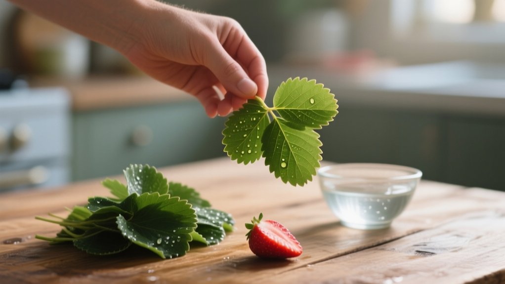 safe consumption of leaves