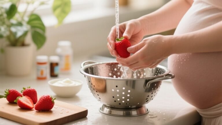 safe strawberry consumption pregnancy